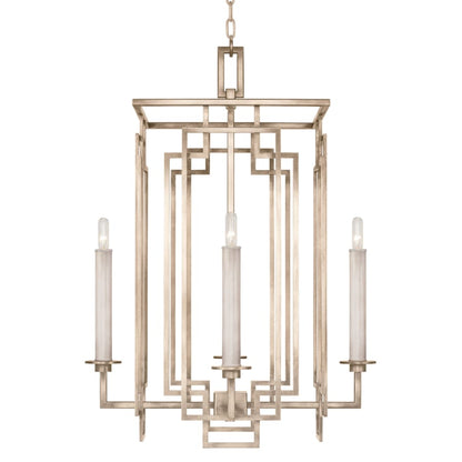 Fine Art Handcrafted Lighting Cienfuegos 4 Light 22" Wide Taper Candle Chandelier