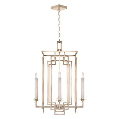Fine Art Handcrafted Lighting Cienfuegos 4 Light 22" Wide Taper Candle Chandelier