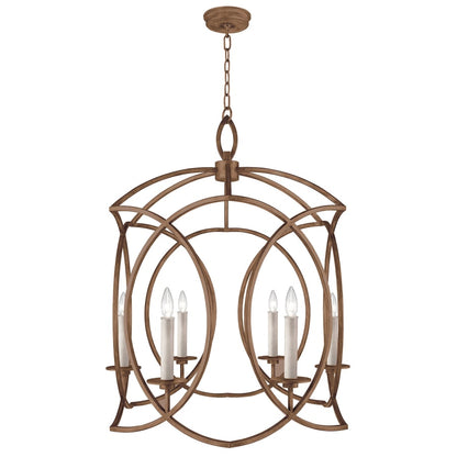 Fine Art Handcrafted Lighting Cienfuegos 6 Light 28-1/2" Wide Taper Candle Chandelier