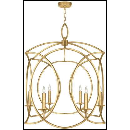 Fine Art Handcrafted Lighting Cienfuegos 6 Light 29" Wide Candle Style Chandelier