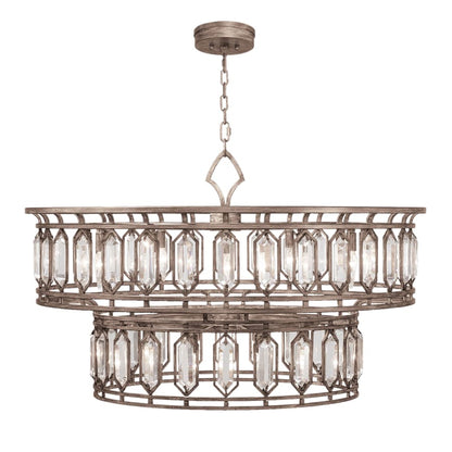 Fine Art Handcrafted Lighting Westminster 20 Light 42" Wide Crystal Drum Chandelier