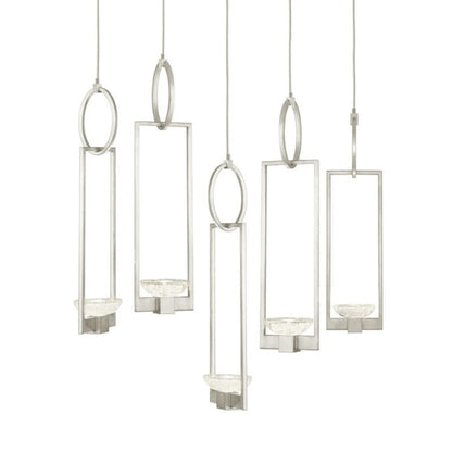 Fine Art Handcrafted Lighting Delphi 27" Wide LED Multi Light Pendant