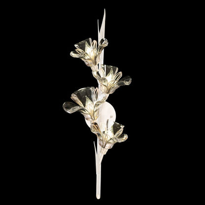 Fine Art Handcrafted Lighting Azu 4 Light 29" Tall Wall Sconce