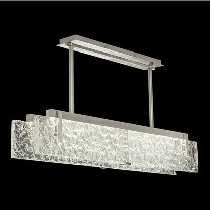 Fine Art Handcrafted Lighting Terra 52" Wide LED Linear Pendant