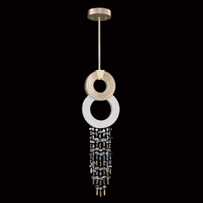 Fine Art Handcrafted Lighting Capri 11" Wide LED Crystal Mini Pendant