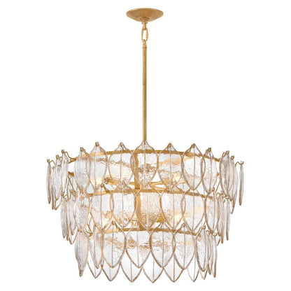 Fredrick Ramond Amira 8 Light 30" Wide Pendant