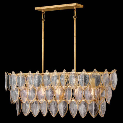 Fredrick Ramond Amira 5 Light 45" Wide Linear Chandelier