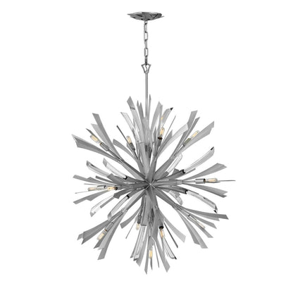 Fredrick Ramond Vida 13 Light 42" High Abstract Chandelier