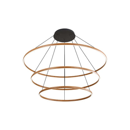 Golden Lighting Veritas 59" Wide Ring Chandelier
