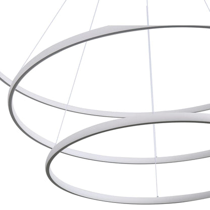Golden Lighting Veritas 59" Wide Ring Chandelier