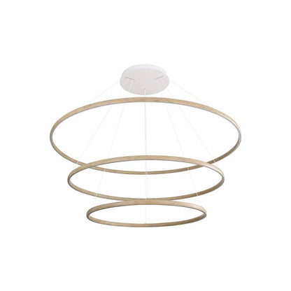 Golden Lighting Veritas 59" Wide Ring Chandelier