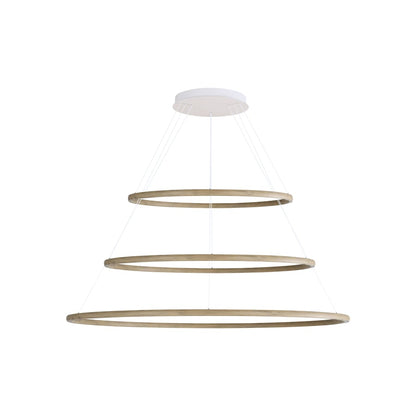 Golden Lighting Veritas 59" Wide Ring Chandelier