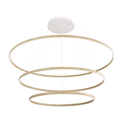 Golden Lighting Veritas 71" Wide Ring Chandelier