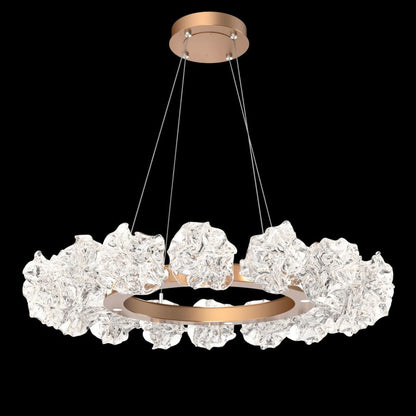 Hammerton Studio Blossom 20 Light 36" Wide LED Ring Chandelier