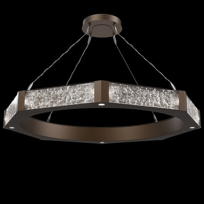 Hammerton Studio Glacier 20 Light 48" Wide LED Ring Chandelier