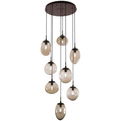 Hammerton Studio Cosmos 8 Light 32" Wide Multi Light Pendant