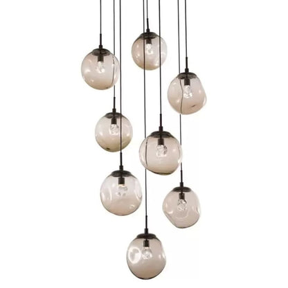 Hammerton Studio Aster 32" Wide 8 Light LED Crystal Multi Light Pendant
