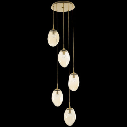 Hammerton Studio Meteo 22" Wide LED Crystal Multi Light Pendant
