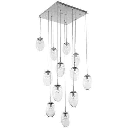 Hammerton Studio Meteo 36" Wide 12 Light LED Crystal Multi Light Pendant