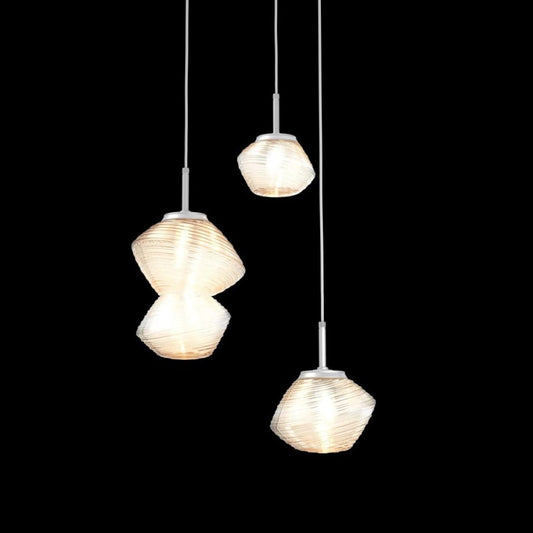 Hammerton Studio Mesa 3 Light 21" Wide LED Abstract Multi Light Pendant - 3000K