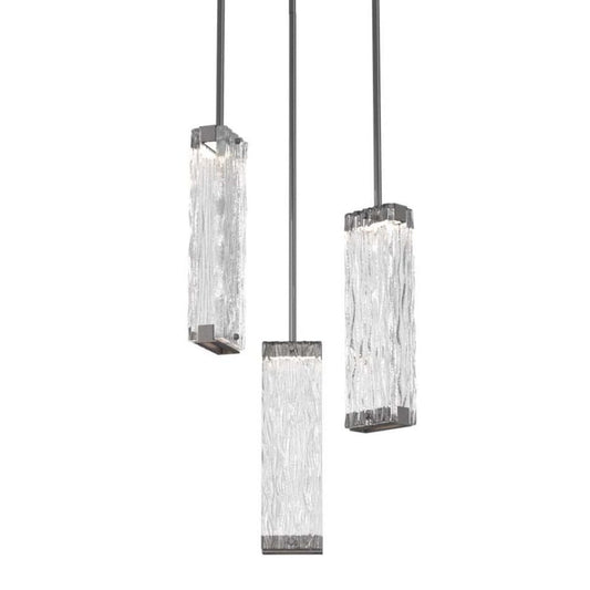Hammerton Studio Tabulo 3 Light 19" Wide LED Multi Light Pendant - 3000K