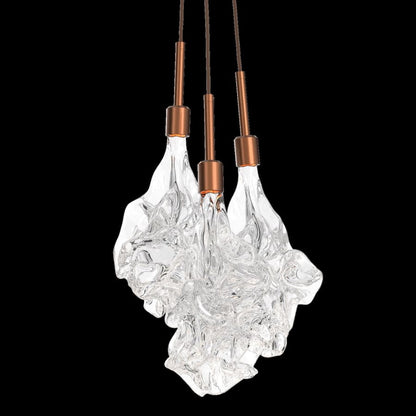 Hammerton Studio Blossom 3 Light 9" Wide LED Multi Light Pendant