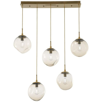Hammerton Studio Aster 5 Light 42" Wide Linear Pendant