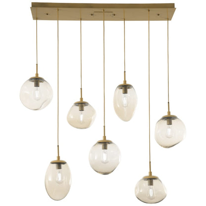 Hammerton Studio Cosmos 7 Light 50" Wide Linear Pendant