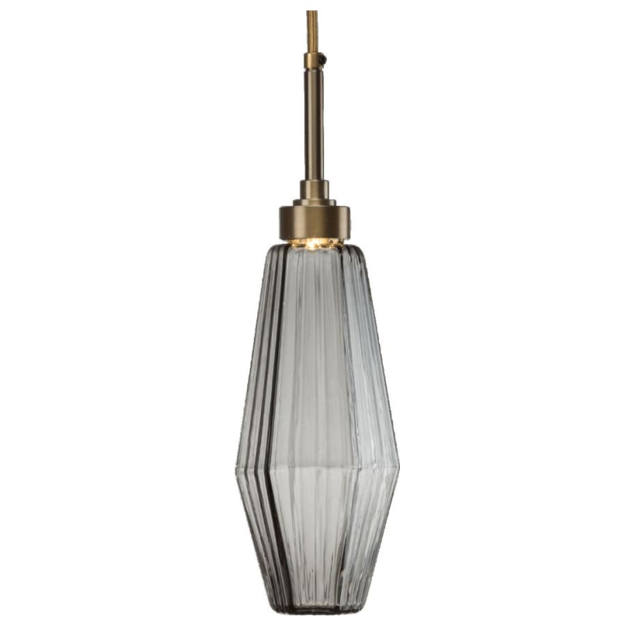 Hammerton Studio Aalto 48" Wide Artisan Crafted Geometric Optic Glass 8 Light Linear Chandelier