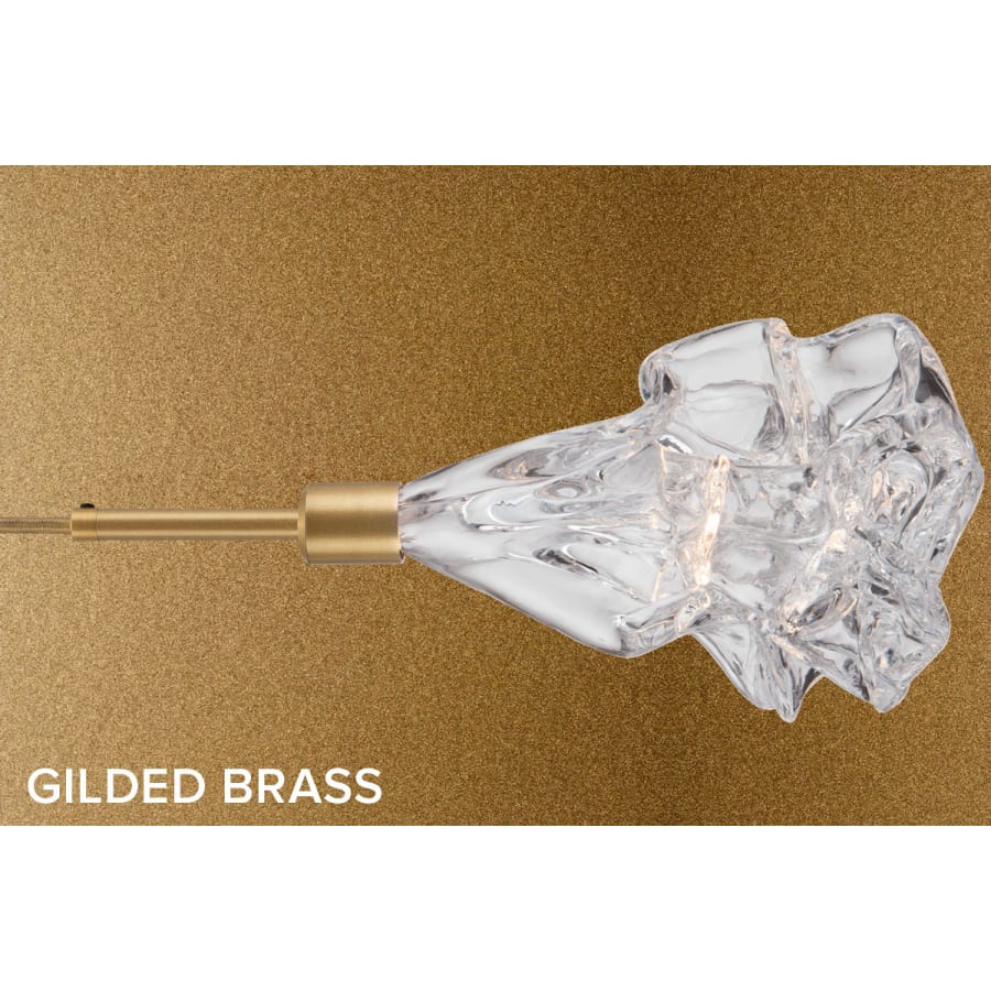 Hammerton Studio Blossom 10 Light 73" Wide LED Multi Light Pendant with Blown Glass Shades