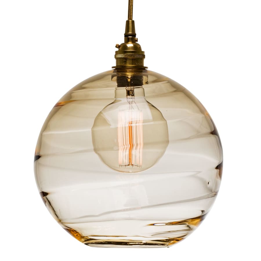 Hammerton Studio Terra 23" Wide Artisan Crafted Optic Glass 5 Light Pendant