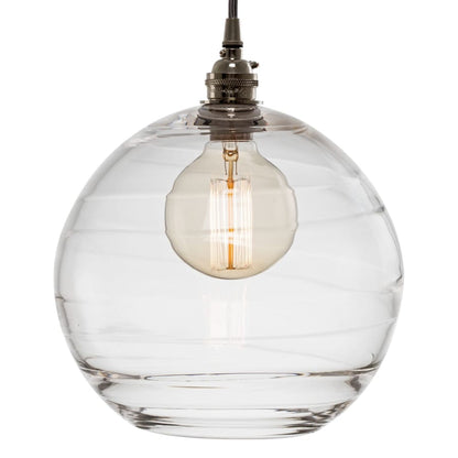 Hammerton Studio Misto 40" Wide Artisan Crafted Optic Glass 5 Light Linear Pendant