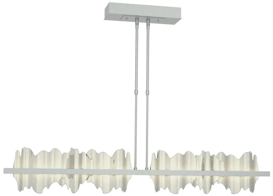 Hildene 51.9" Vintage Platinum & Sterling Long LED Pendant