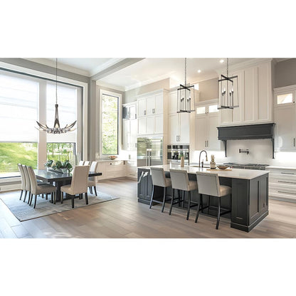 Hubbardton Forge Parasol 7 Light 39" Wide Chandelier