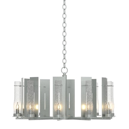 Hubbardton Forge New Town 10 Light 30" Wide Chandelier