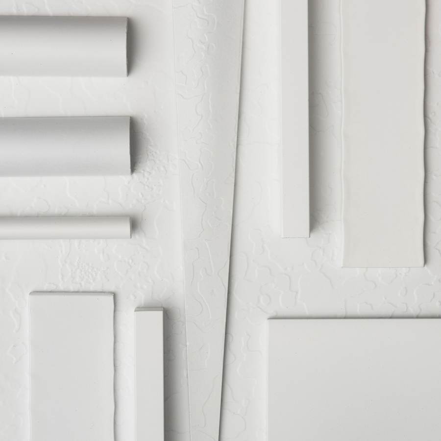 Hubbardton Forge Optic 8 Light 51" Wide Abstract Linear Pendant