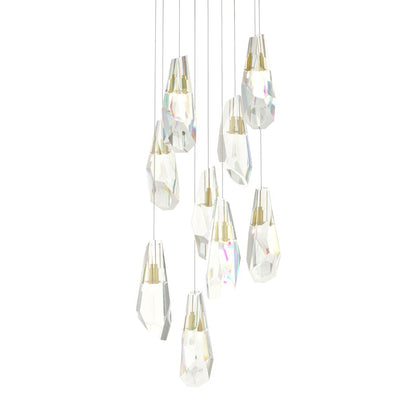 Hubbardton Forge Luma 9 Light 21" Wide Multi Light Pendant