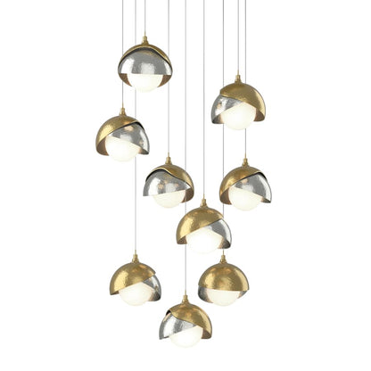 Hubbardton Forge Brooklyn 9 Light 21" Wide Suspension Multi Light Pendant