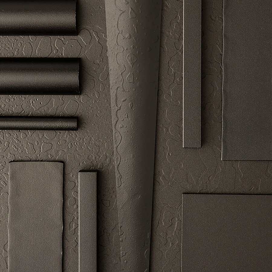 Hubbardton Forge Exos Glass 5 Light 14" Wide Suspension Multi Light Pendant