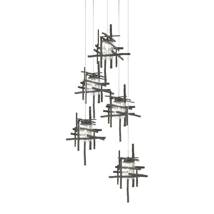 Hubbardton Forge Tura 5 Light 28" Wide Multi Light Pendant