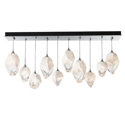 Hubbardton Forge Chrysalis 10 Light 45" Wide Linear Pendant