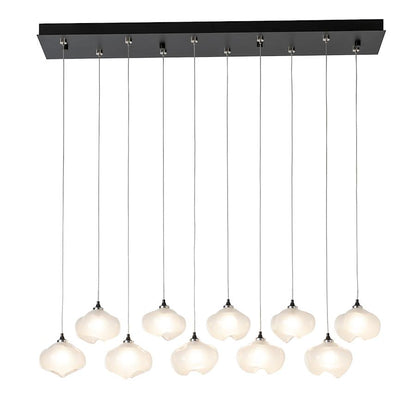 Hubbardton Forge Ume 10 Light 45" Wide Linear Pendant