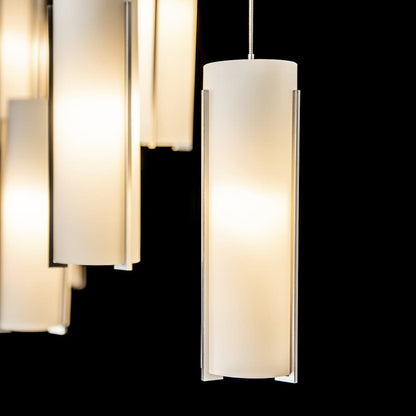Hubbardton Forge Exos 10 Light 45" Wide Linear Pendant
