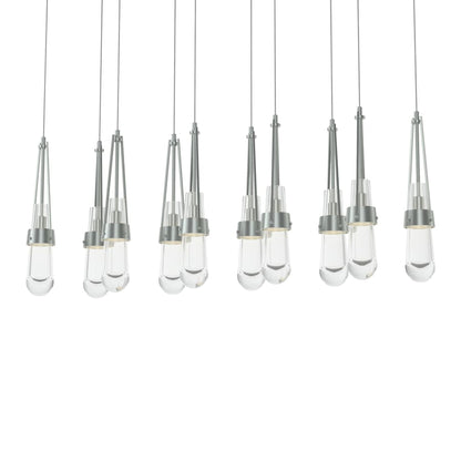 Hubbardton Forge Link 10 Light 45" Wide Linear Pendant