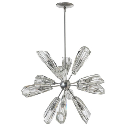 Hubbardton Forge Luma 12 Light 32" Wide Crystal Pendant