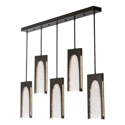 Hubbardton Forge Cypress 56" Wide LED Linear Pendant