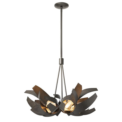 Hubbardton Forge Corona 6 Light 27" Wide Chandelier