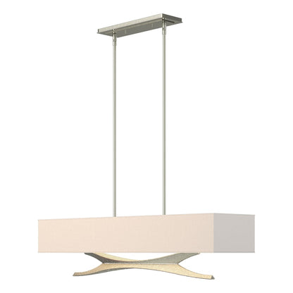 Hubbardton Forge Moreau 4 Light 42" Wide Linear Pendant