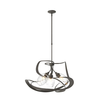 Hubbardton Forge Nest 3 Light 31" Wide Pendant