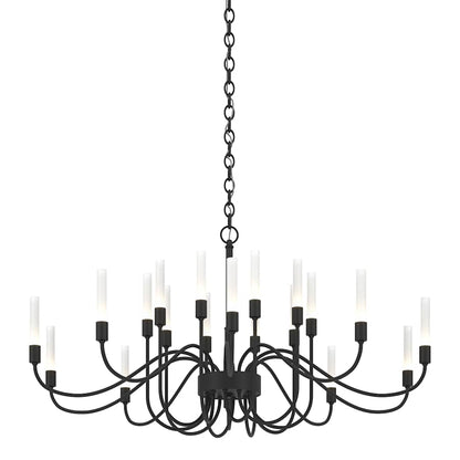 Hubbardton Forge Lisse 20 Light 44" Wide Chandelier